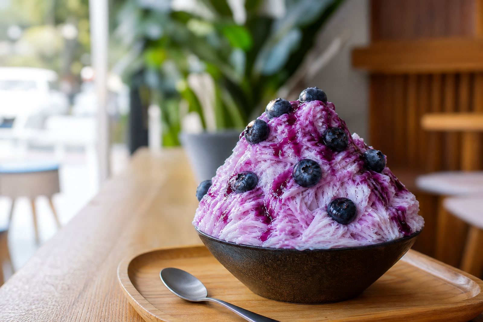 Blueberry Snow Ice