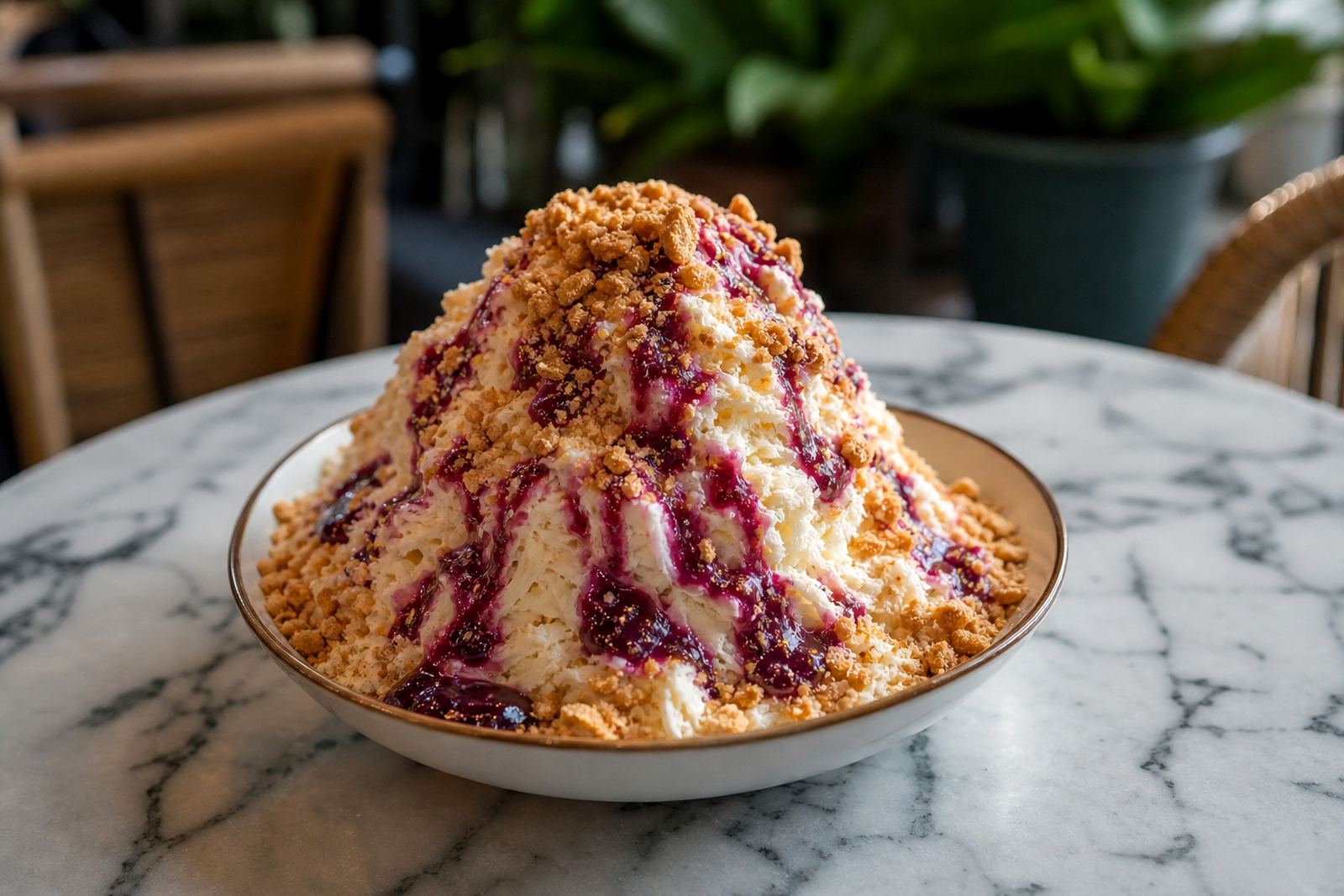 Cheesecake Snow Ice