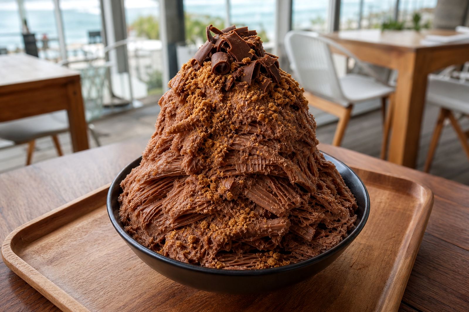 Chocolate Snow Ice
