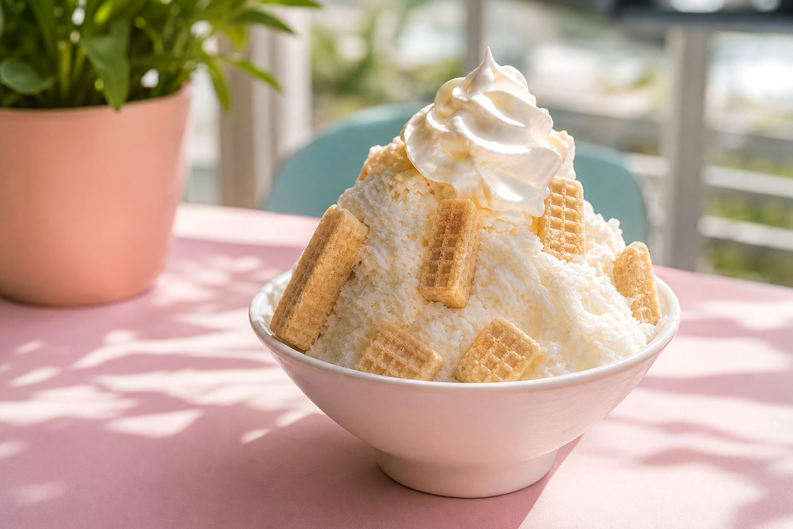 Vanilla Snow Ice